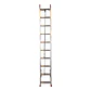ESCALERA DE ALUMINIO TELESCÓPICA 5,2 METROS / 2x10 PELDAÑOS - Miniatura 2