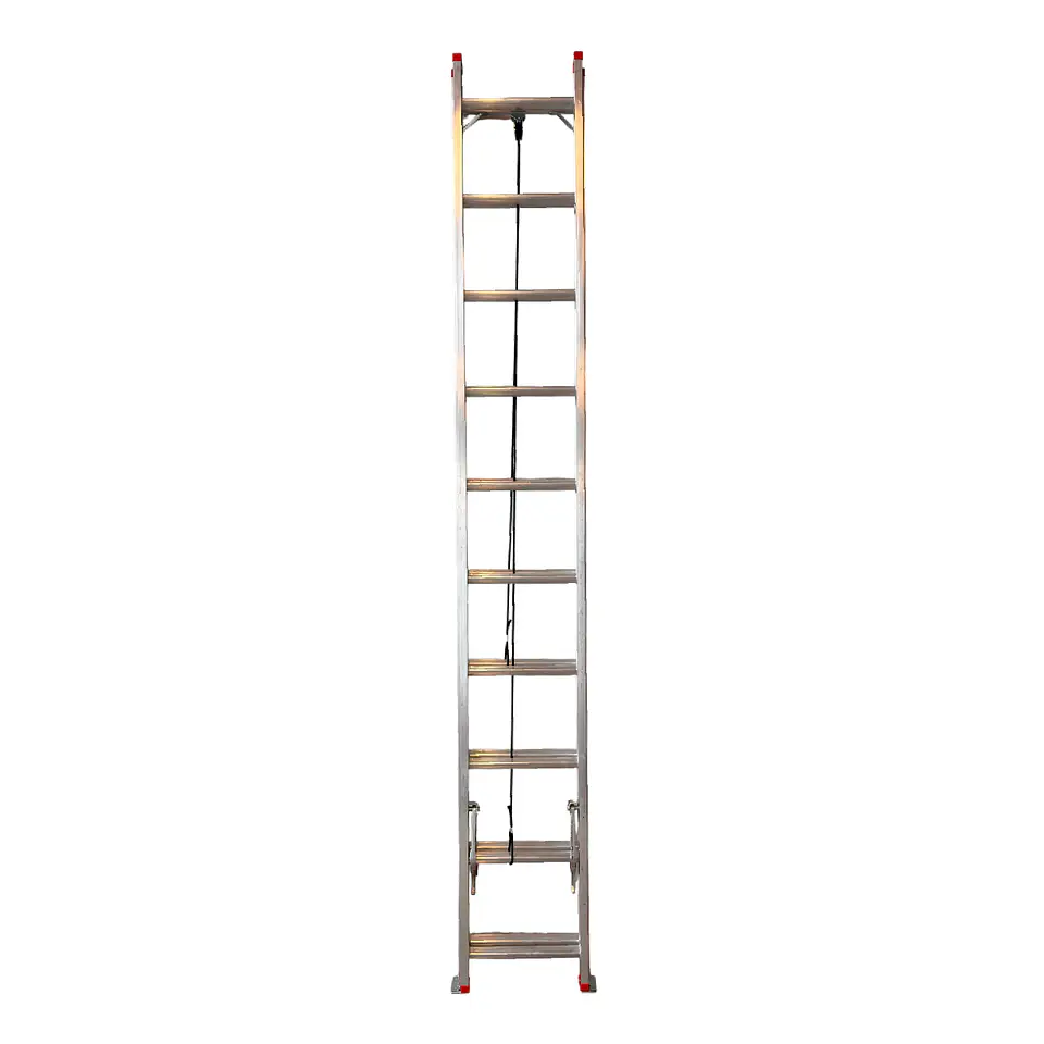 ESCALERA DE ALUMINIO TELESCÓPICA 5,2 METROS / 2x10 PELDAÑOS 2