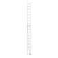 ESCALERA DE ALUMINIO TELESCÓPICA 7,6 METROS / 2x14 PELDAÑOS - Miniatura 4