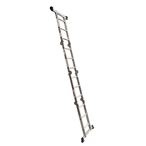 ESCALERA MULTIUSOS ARTICULADA DE ALUMINIO 4x3