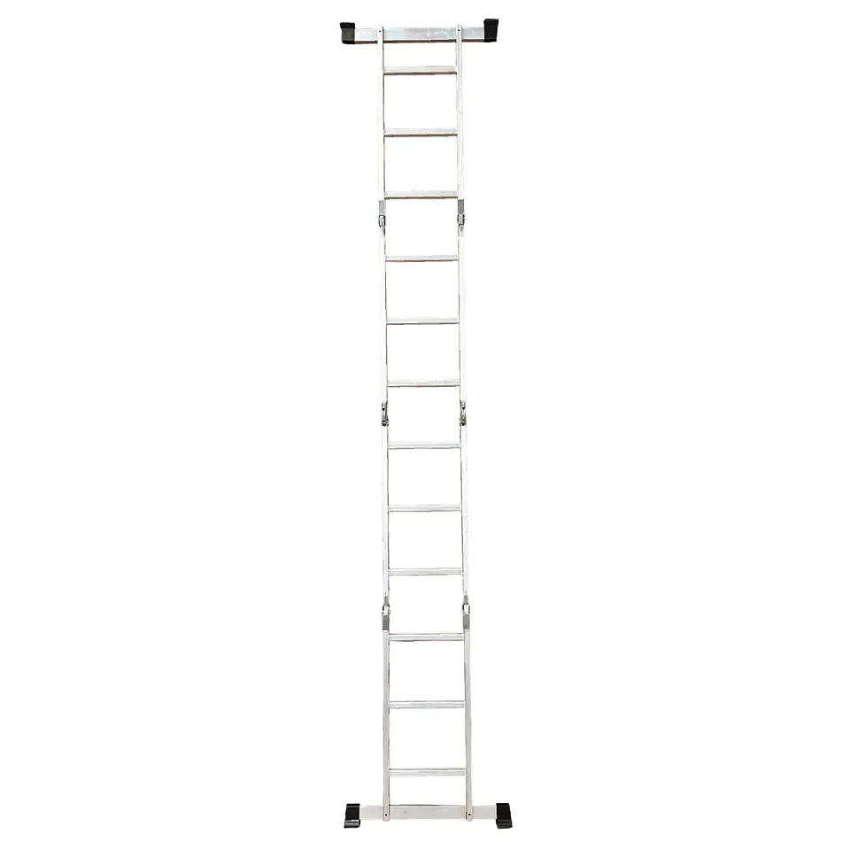 ESCALERA MULTIUSOS ARTICULADA DE ALUMINIO 4x3 3