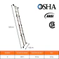 ESCALERA MULTIUSOS ARTICULADA DE ALUMINIO 4x3 - Miniatura 2