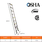 ESCALERA DE ALUMINIO TELESCÓPICA RETRÁCTIL 2.6m - Miniatura 2