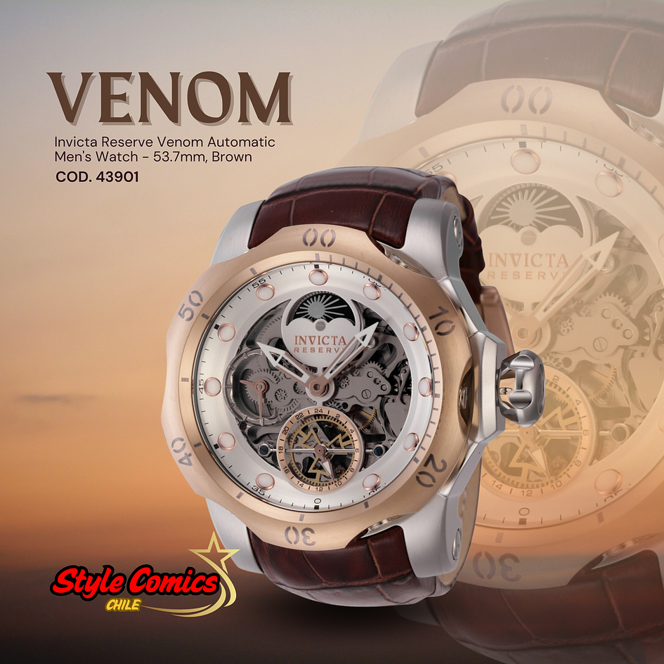 Invicta Reserve Venom Automatic Cod.43901 3