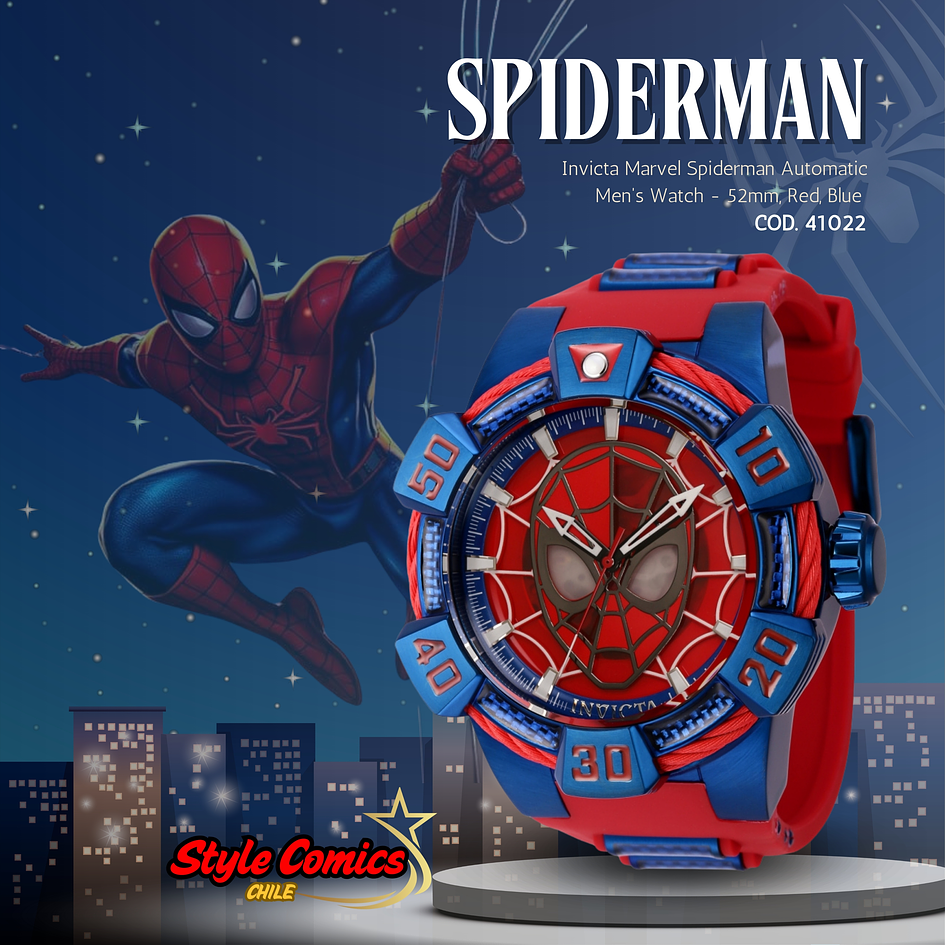 Invicta Marvel Spiderman Automatic Cod.41022 3