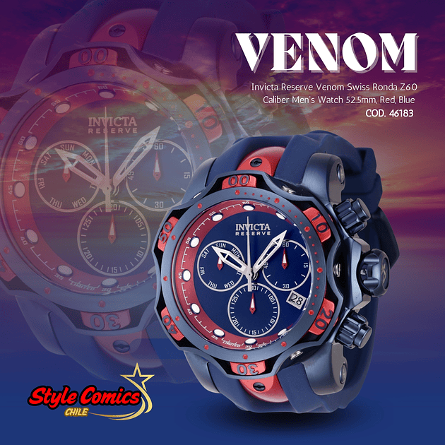 Invicta Reserve Venom Cod.46183 3