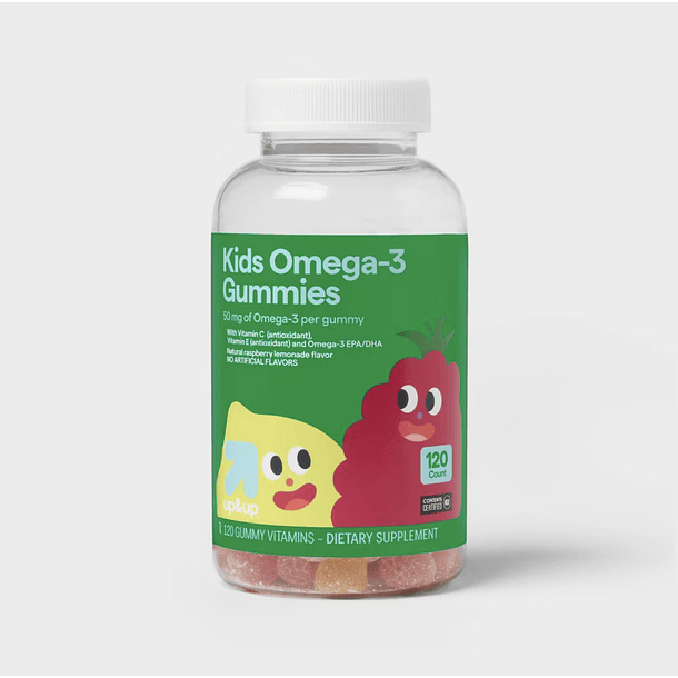 Gomitas de Niño Omega 3 Vitamina C y E - Up & Up 3