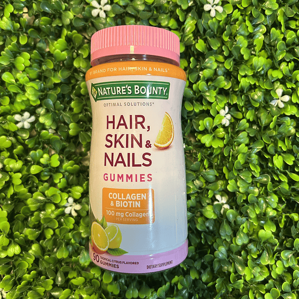 Gomitas de Colágeno y Biotina Hair Skin Nails - Nature's Bounty