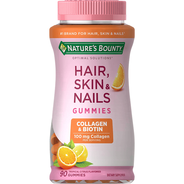 Gomitas de Colágeno y Biotina Hair Skin Nails - Nature's Bounty 5