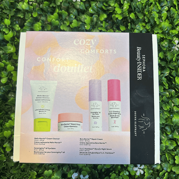 Kit Mini Skin Care Drunk Elephant Cozy Comforts Sephora