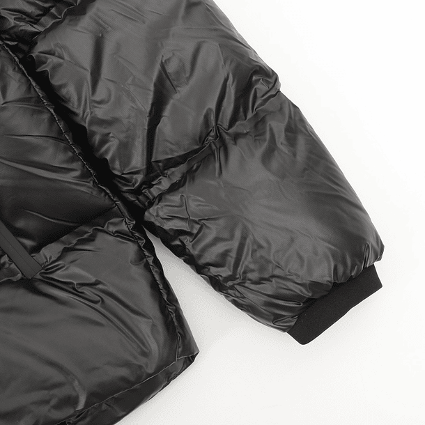 Light Nylon hooded puffer jacket 4