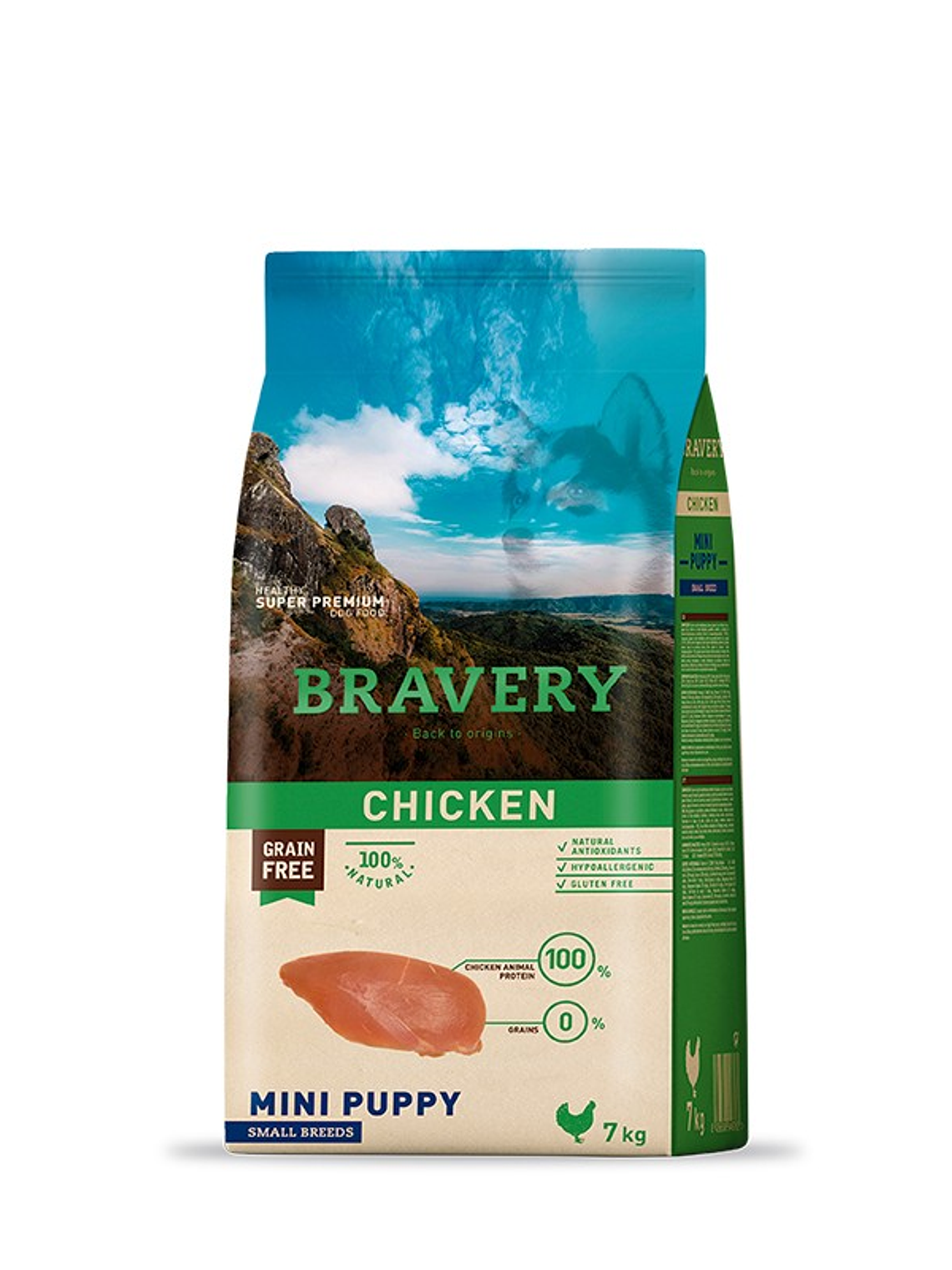 Bravery Chicken Mini Puppy Small Breeds 2 Kg 1