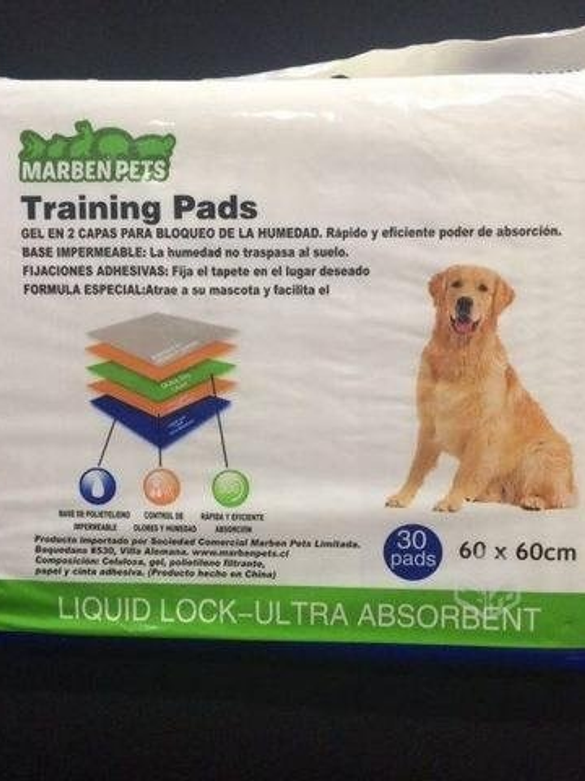 SABANILLAS TRAINING PADS 100UNIDADES 1