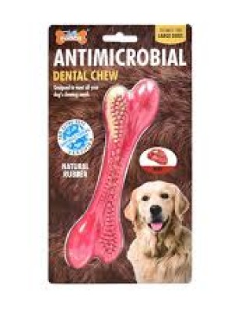 Antimicrobial Hueso Sabor a Carne Grande 1