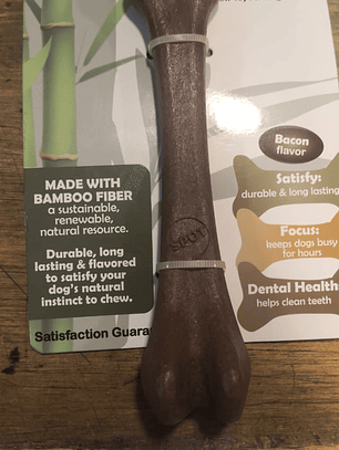 Bam-Bone Hueso Sabor Tocino Grande (54319)