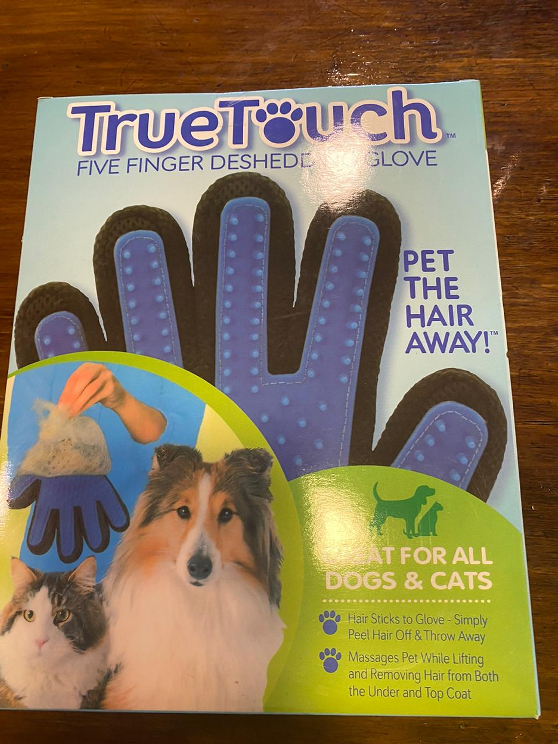 guante para peinar perro o gato 1