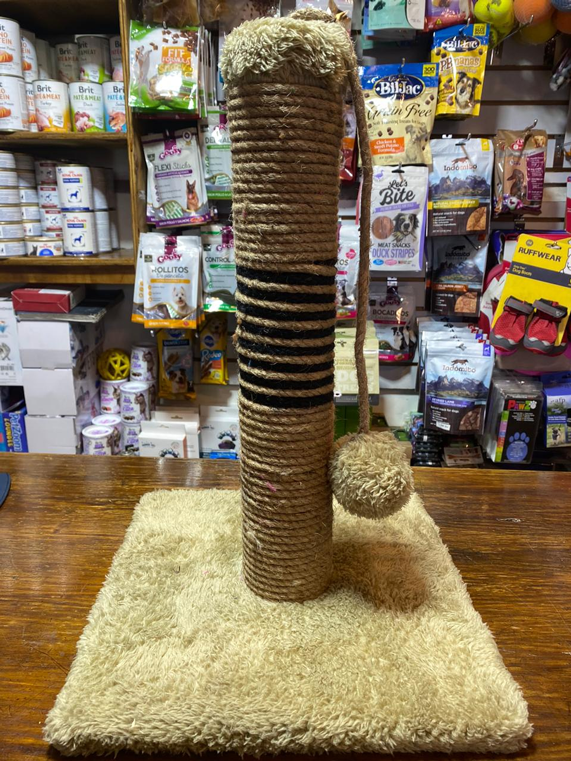 Rascador Producción Nacional Poste Pequeño Con Cuerda 2