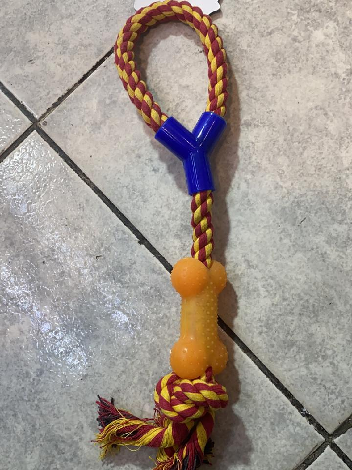 JUGUETE CUERDA HUESO 1