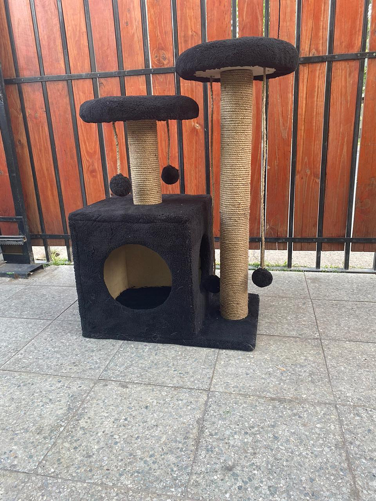 Rascador Producción Nacional 3 Niveles  1