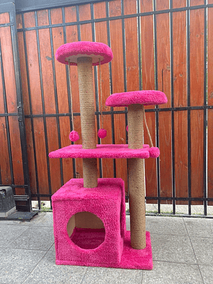 Rascador Producción Nacional 4 Niveles 