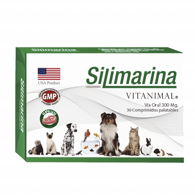 Suplemento Silimarina Vitanimal 30 Comprimidos