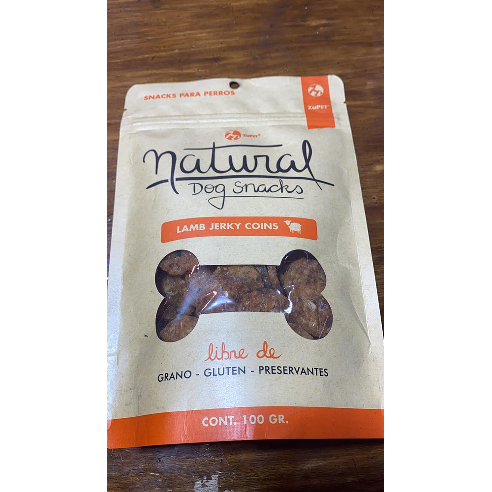 snack natural dog lamb jerky