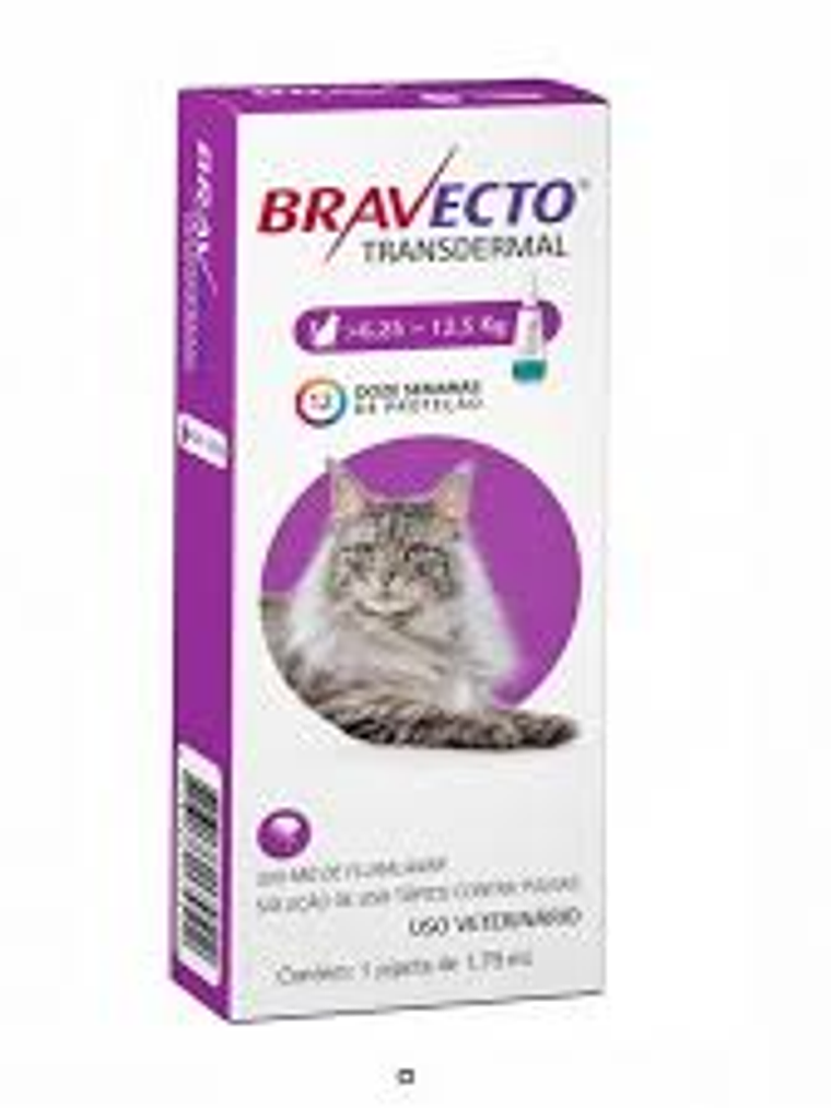 Bravecto para Gato  (6.25kg - 12.5 Kg)  1