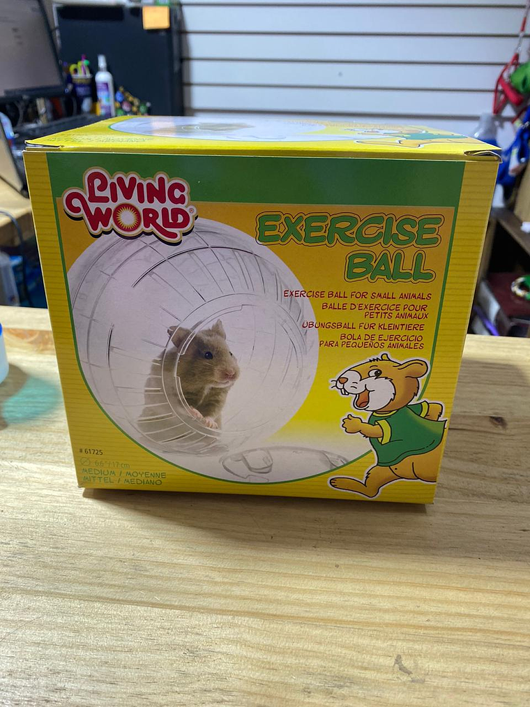 bola de ejercicio living world mediana  1