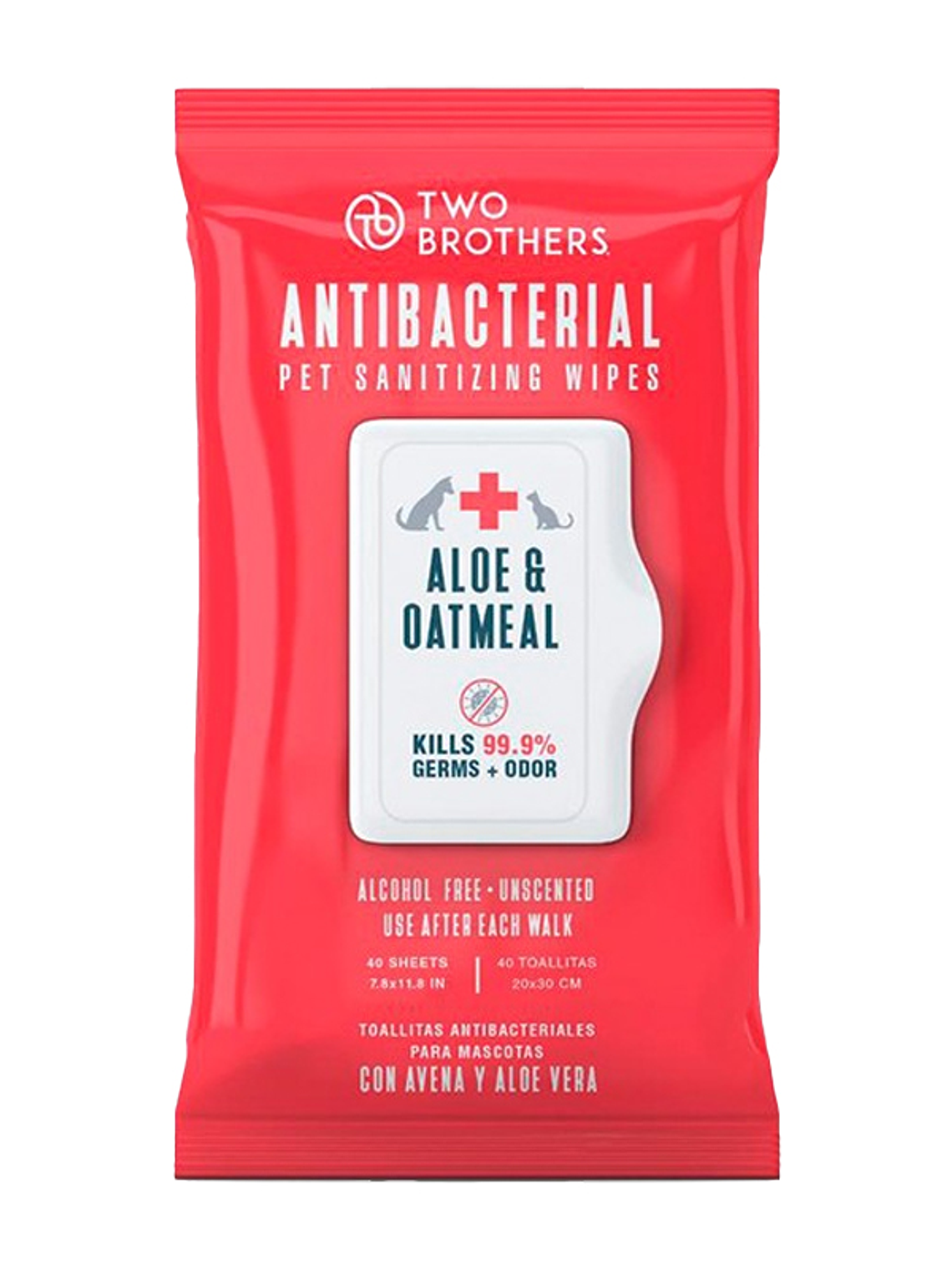Two Brothers Toallitas Humedas Antibacteriales 1