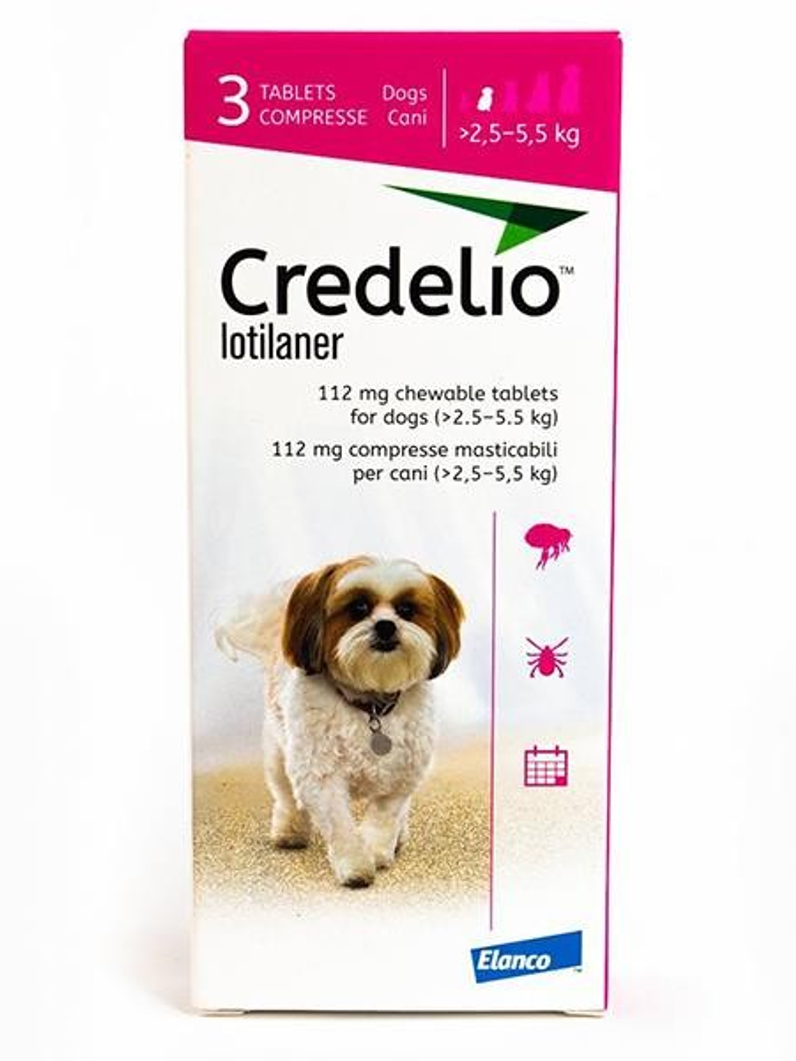 Credelio (2.5-5kg) 3 Comprimidos 1