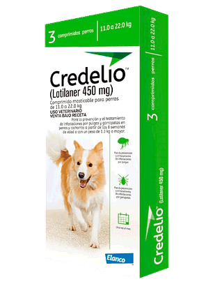Credelio (11-22kg) 3 Comprimidos