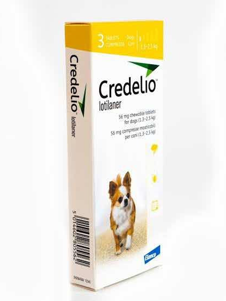 Credelio (1.3-2.5kg) 3 Comprimidos 1