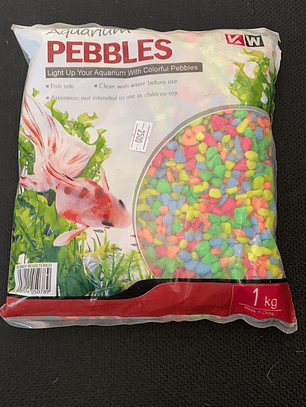 grava ornamental 1kg piedras