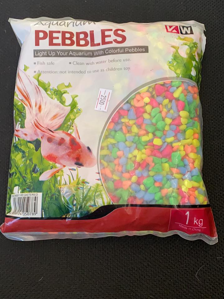 grava ornamental 1kg piedras 1