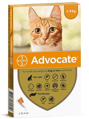 Advocate para Gato (Hasta 4kg)