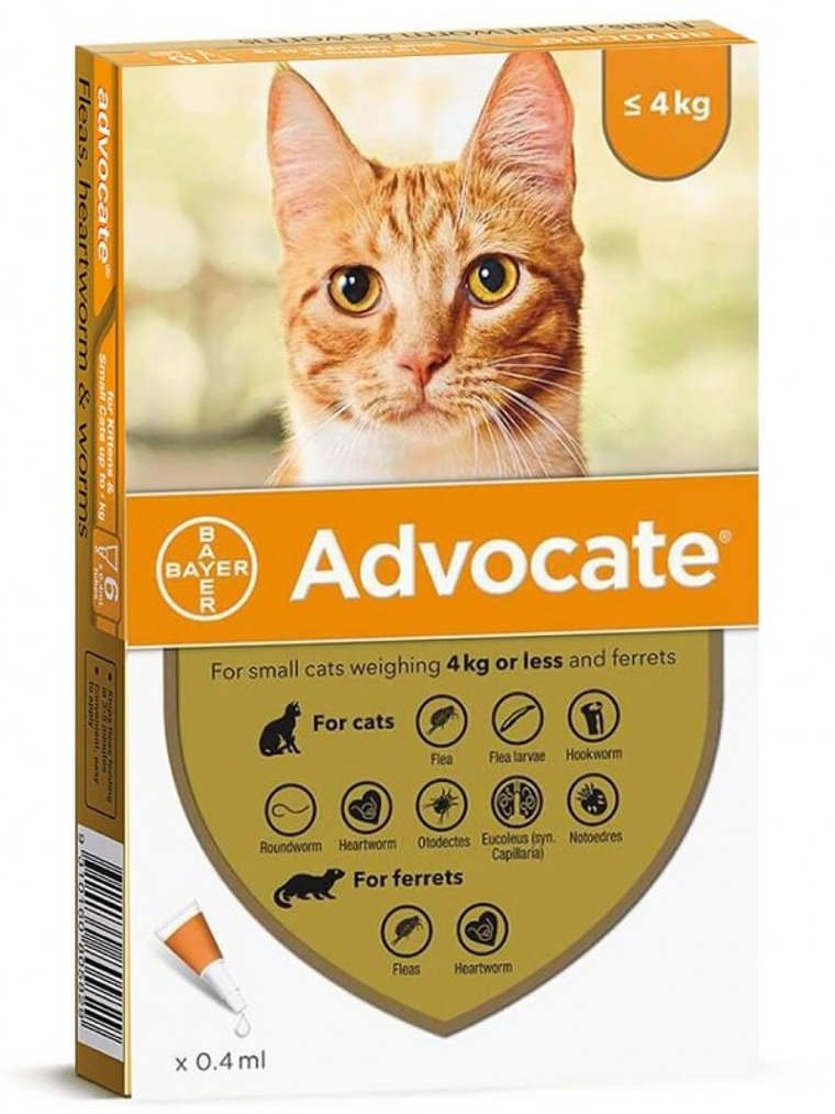 Advocate para Gato (Hasta 4kg) 1
