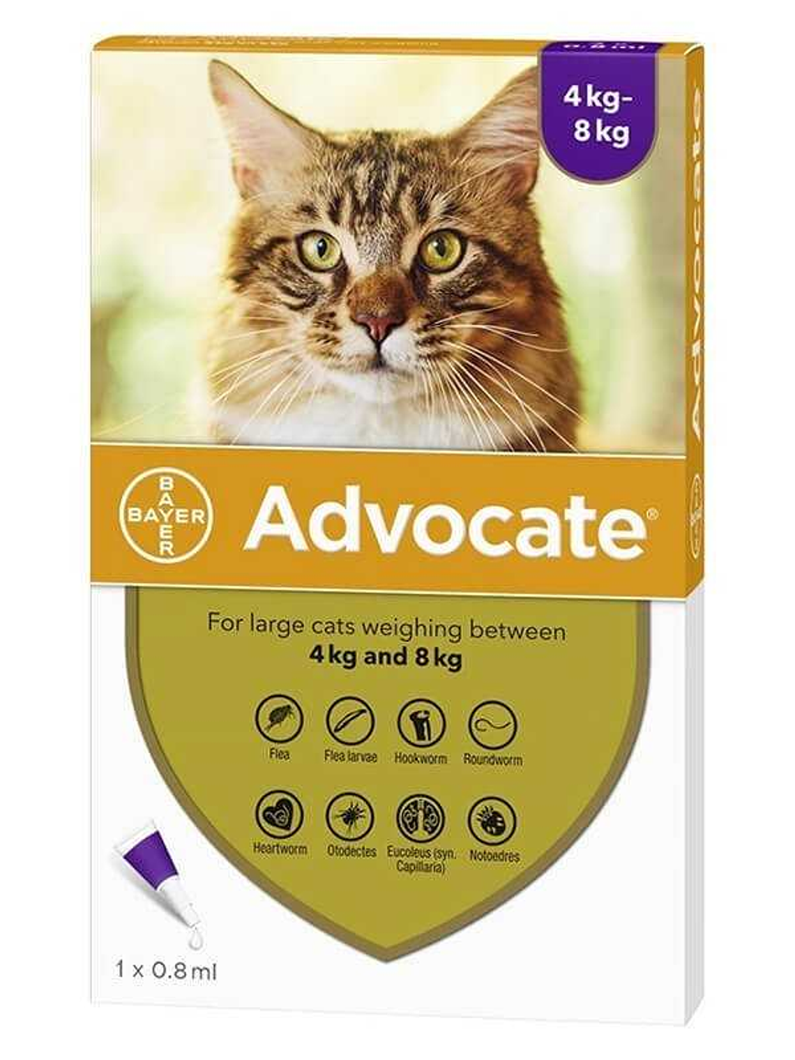 Advocate para Gato (4-8kg) 1