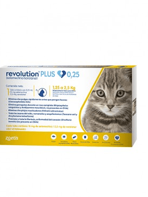 Revolution Plus Para Gato (1,25 - 2,5kg)