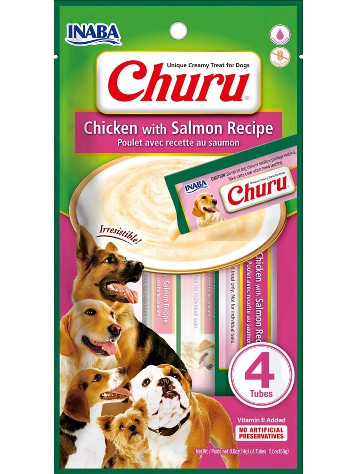 Churu Perro Chicken with Salmon 1
