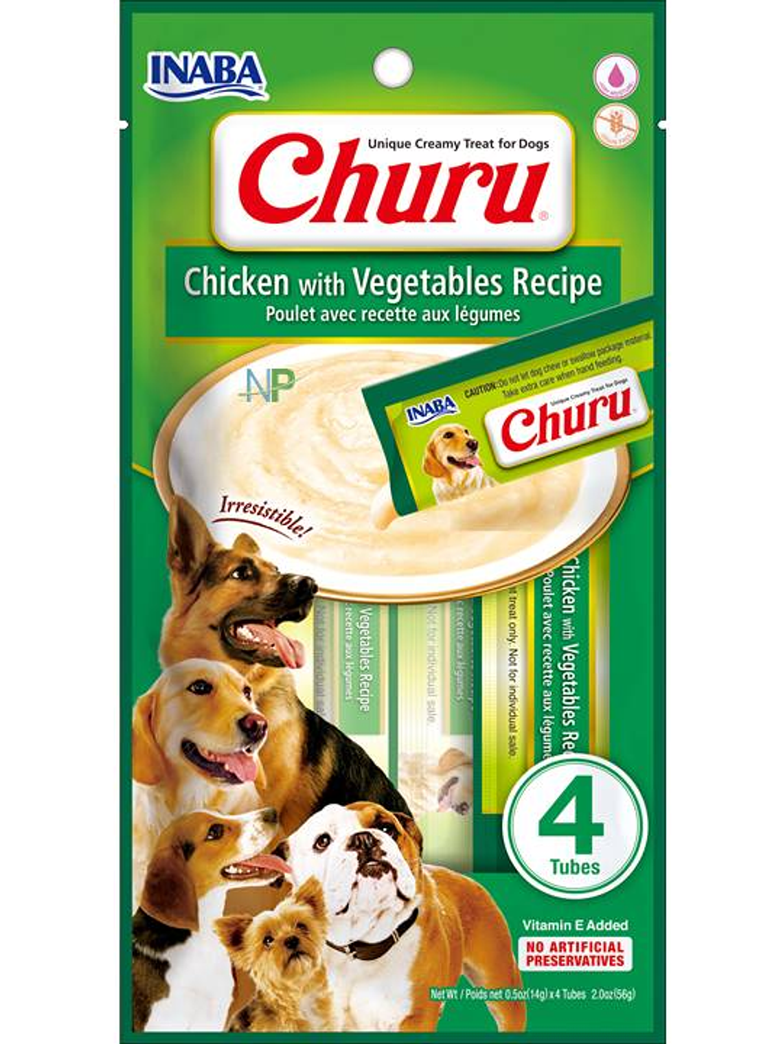 Churu Perro Chicken with Vegetables 1