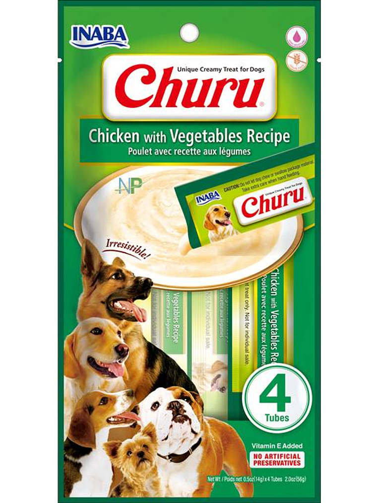 Churu Perro Chicken with Vegetables 1