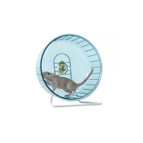 Rueda hamster con pedestal (19cm diametro / mediana)