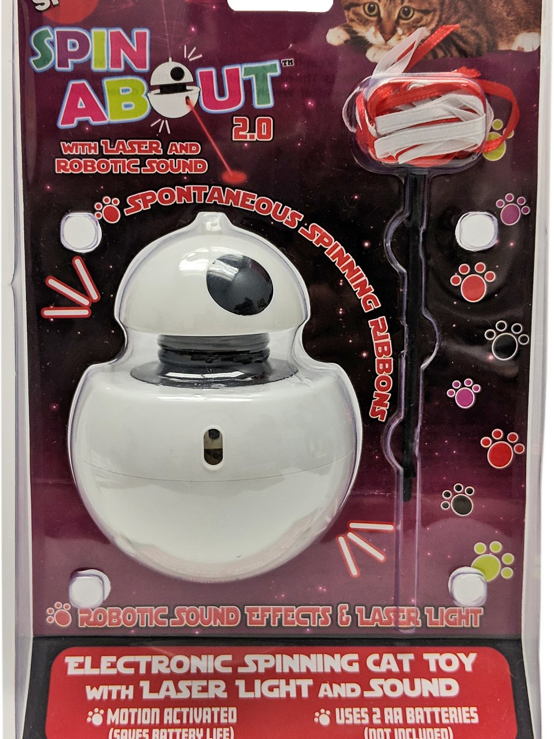 Spin About 2.0 Juguete con lasser para Gato 1