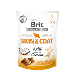 Brit functional snack skin & coat 150gr