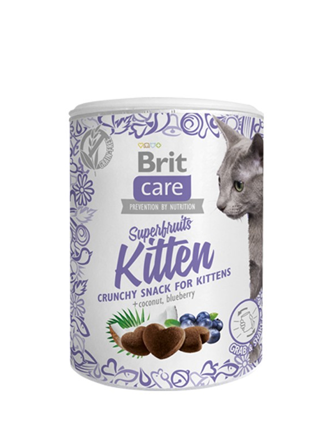 Brit Care Cat Superfruits Kitten 100g 1