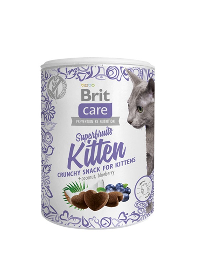 Brit Care Cat Superfruits Kitten 100g 1