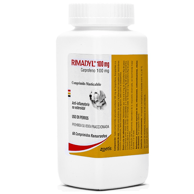 Rimadyl 100mg 60 Comprimidos