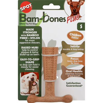 Bam-Bone Hueso (Tipo T) Sabor Pollo Pequeño 