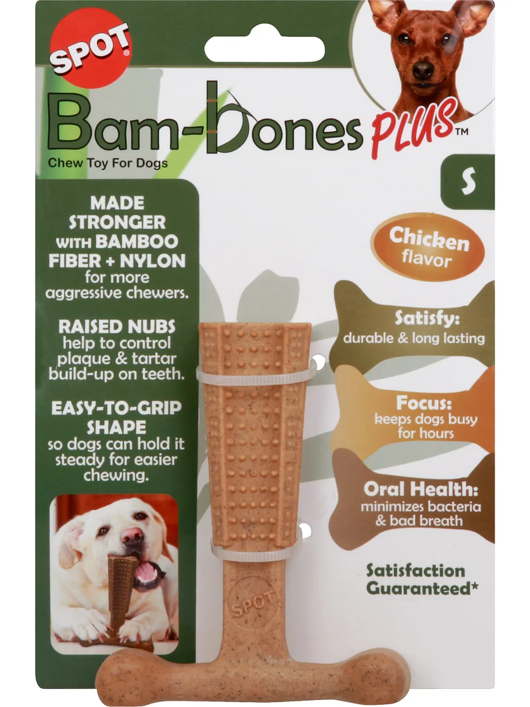 Bam-Bone Hueso (Tipo T) Sabor Pollo Pequeño  1