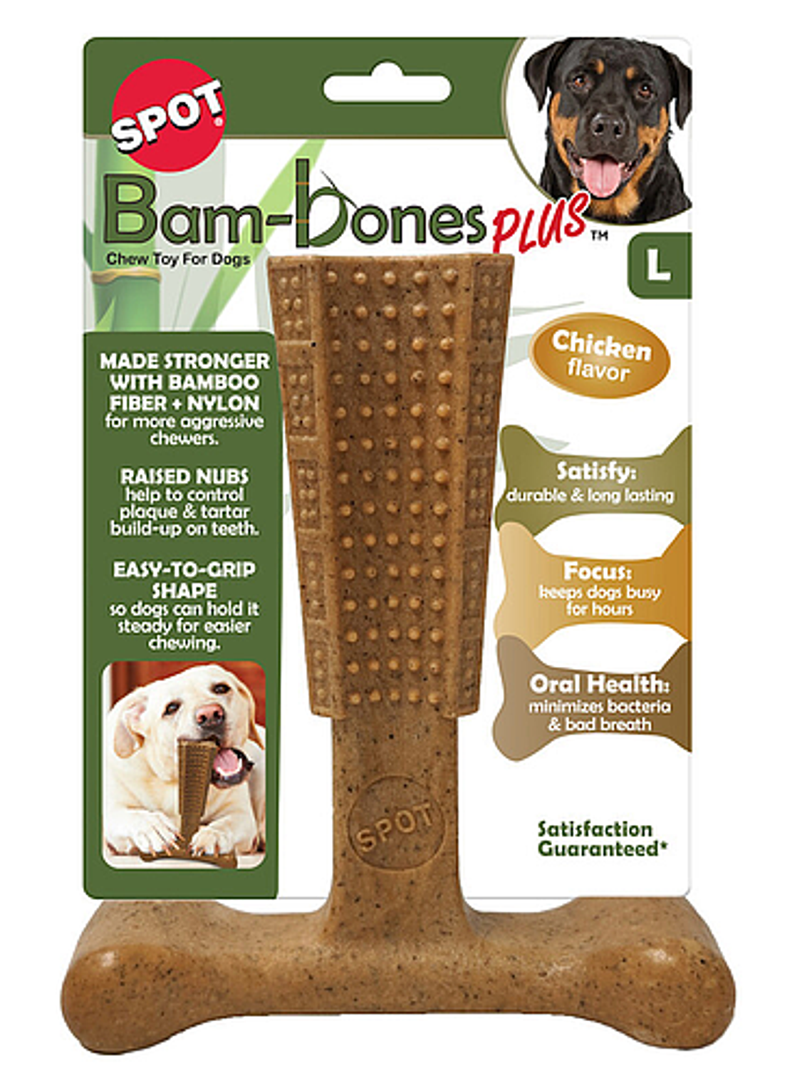 Bam-Bone Hueso (Tipo T) Sabor Pollo Grande  1